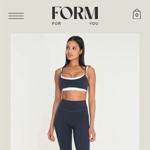 FORM layered sports bra size L!